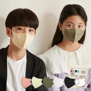 메디케이알 와이드핏 새부리형 KF94 극소형 50매 컬러 황사 마스크