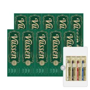 뷰센 O 구취케어치약 120g 10개+더블와이드 칫솔 4입