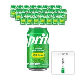 스프라이트 350ml, 24개 + 증정(미니어처 키링(스프라이트), 주문시 100% 증정)