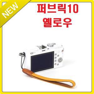 아이코드 퍼브릭10 손목스트랩 옐로우/디카/카메라/미러리스/핸드그립(소니/A6000/A5100/A5000/NEX-5T/NEX-5R/NEX-3N/삼성/NX3300/NX3000/NX300M/NX500/캐논 EOS M3/EOS M2/EOS M/올림푸스/E-PL7/6/5/4/E-P7/6/5/4/