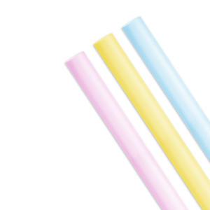 12mm 혼합 일자형 버블티 빨대 카페 일회용 테이크아웃 스트로우 1박스 3200개