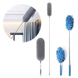 M 길이조절 롱 안테나 먼지털이개 극세사 자동차먼지제거 먼지털이 바닥 청소