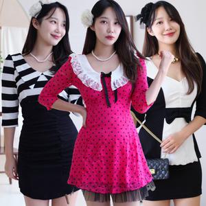 미나비 홀복 섹시원피스 파티복 드레스 클럽의상 미니