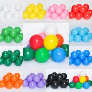 수입 15cm 스탠다드 풍선 100개입 파티용품 라운드풍선
