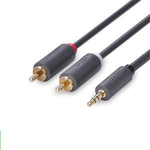 최고급형 3.5파이 AUX 스테레오 2RCA 오디오 LP 연결 선 잭 8M