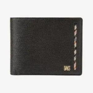 [닥스](강남점)DBWA7E914W3다크브라운 체크 라인 포인트 소가죽 반지갑