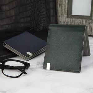 천연소가죽 타이 남자지갑 반지갑 남성카드지갑