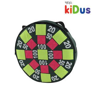키더스 원형 다트볼 게임/슈팅/피칭/타겟/과녁/벨크로/야구/공놀이