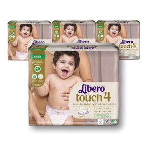 리베로기저귀 TOUCH 터치 밴드형 4단계 4팩 176매