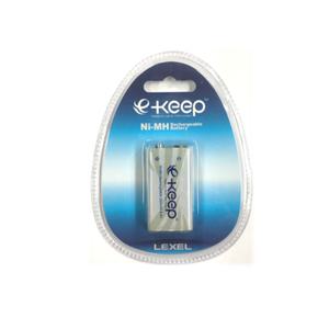LEXEL 렉셀 E-KEEP 9V 니켈수소 NI-MH 충전지 정품 1개입/비핏 9V충전기