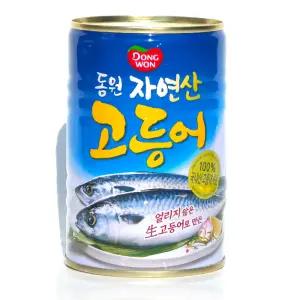 동원 고등어 400g x10캔 / 조림 찌게 통조림