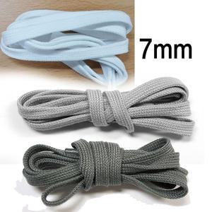 브랜드 신발끈 7MM 튜브 면평끈 수페르가 라코스테 골든구스 하우스 아디다스 신발끈