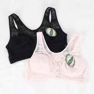 6XXL 국산 인견 단추 브라 버튼브라 빅사이즈 노와이어