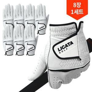 8장1세트/리카타 프리미엄 올양피 남성 여성 골프장갑 GGMS91051FR 남자 여자 양피장갑