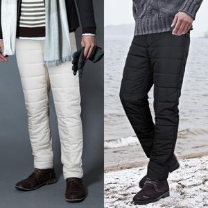 MA듀얼크루 누빔퀄팅 패딩바지 겨울골프웨어 방한바지