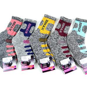 히트쿨파일 국산 두꺼운 여자 등산양말 5족세트