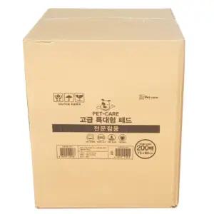 펫케어 고급 특대형 패드 전문점용 200매 : 강아지 대형견 배변판 화장실 대형 매트 소변 배변 훈련