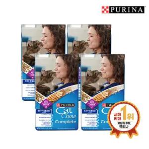 캣차우 컴플리트 전연령용 1.42KG 4개 /리뉴얼/미국산