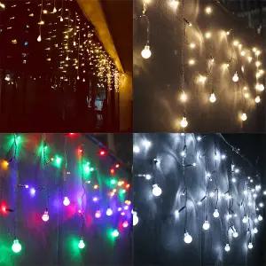 LED 연결 고드름라이트 /트리전구 /트리조명/팬션장식