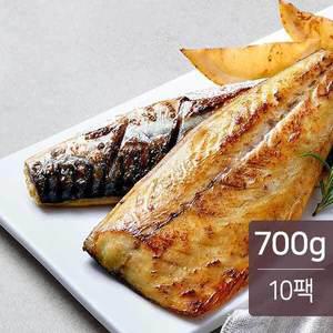 랭킹수산 렌지에 구워먹는 고등어구이 70gx10팩(700g)