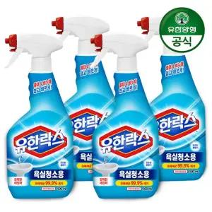 [유한양행] 유한락스 욕실청소용 500ml+500ml x 2개