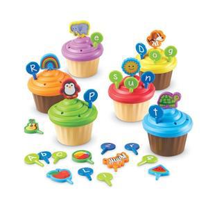 [러닝리소스] LER6804 ABC 컵케이크 토퍼 놀이