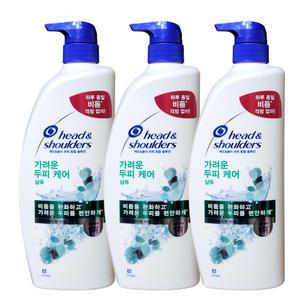 헤드앤숄더 가려운두피샴푸850mlx3개