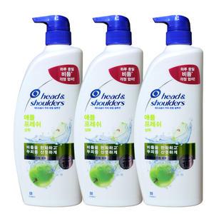 헤드앤숄더 애플프레쉬샴푸850mlx3개
