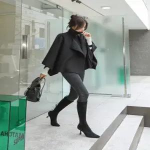 [다바걸][블랙라벨]가엘리숏핸드자켓