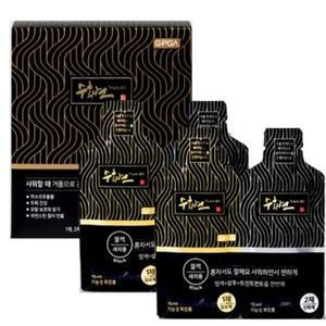 수화연 이지칼라 13개월분 셀프 염색약 초간단 새치 흰색머리 하수오 염색제