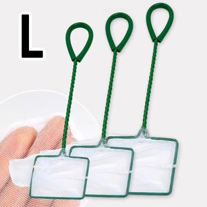 수족관 사각 뜰채 L 5인치 물고기 새우 수초 어항청소 이끼, 오래된 이물질 제거