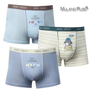 모달 기능성 남아 아동 초등학생 사각 드로즈 팬티 3종 M208