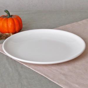 백지 멜라민 원형접시 32.5cm 화이트 업소용 식당 그릇 식기