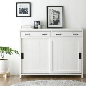 꿈에그린 우드스토리 원목 슬라이딩 수납장