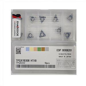 미스비시 TPGX110308 HTI10 10EA 드럼연마기날 디스크 가공바이트 터닝인서트 드럼연마기팁 바이트팁