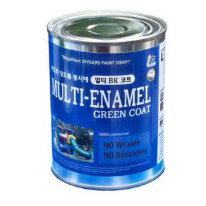 BK 멀티 에나멜 17L  에그쉘광 반무광 알키드 철재 목재 콘크리트 유성