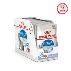고양이파우치 인도어 인 젤리 85G 12팩 변냄새감소