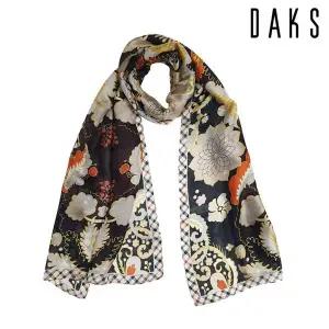 갤러리아 [닥스] 실크 스카프 (D) FKS209 (포장,쇼핑백)