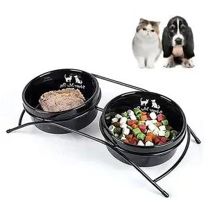 도도리 애완동물 2구식기세트 (블랙)