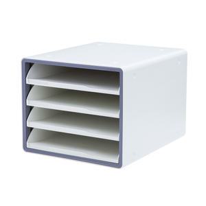 시스맥스 디럭스 오픈형 서류함 서류 정리함 문서 파일 데스크 보관함 책상 가정용 사무용