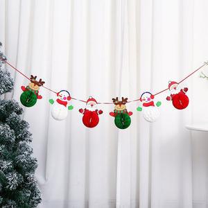 [피앤비유니티]크리스마스 허니볼 가랜드 6P