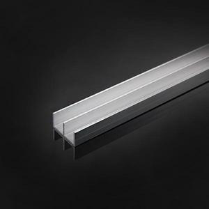 [공코]유리진열장레일/쌍홈/AL/8mm/CB