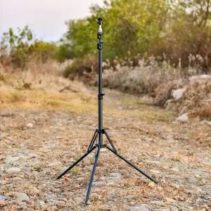 [캠핑일번가]4단 멀티 랜턴스탠드 캠핑 다용도 삼각대 크레모아 스노우라인 호환