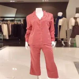 휠라 언더웨어 FILA 샤무즈 도트 여성파자마세트 (FI4PJE1650F BRP)