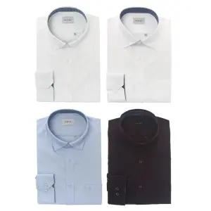 갤러리아 양말증정 예작 셔츠 신상품 스냅카라 솔리드 긴소매  남방 YJESBS153