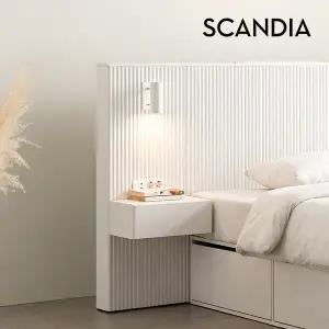 에센셜 템바보드 호텔 수납침대 LED 협탁/착불배송