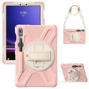 갤럭시탭S11 S10 S9 S8 S7 FE 라이트 플러스 11 12.4 13.1 배리어스 파스텔 핸드스트랩 태블릿 케이스