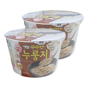 오뚜기 옛날 구수한 누룽지 60g 2개 누룽지컵 즉석식품