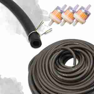 MOXI 오토바이 연료 휴엘필터 고무호스 클램프 모음전