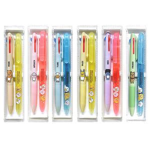 카카오 3색 볼펜+형광펜(케이스포함)/170476/카카오프렌즈/KF